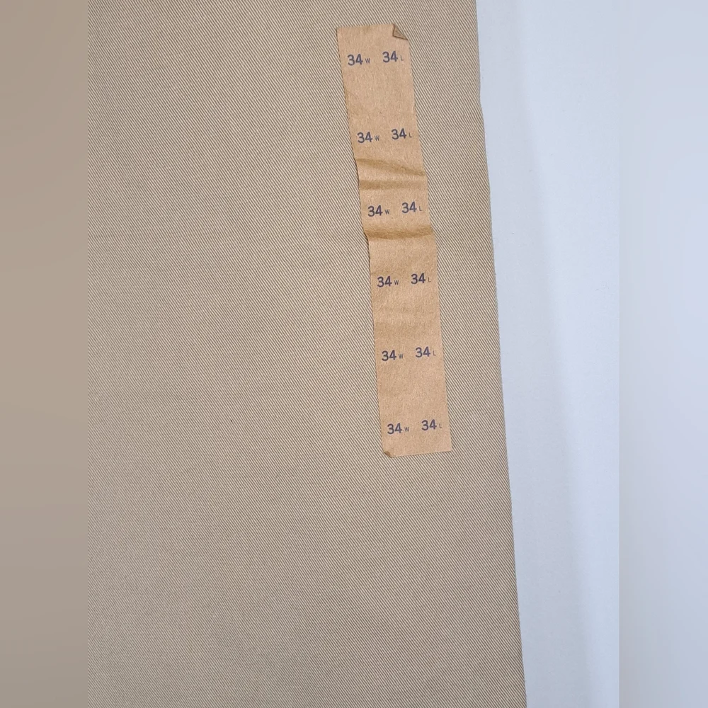 J.Crew The Sutton khaki chino pants Men's size 34 New with tags - Picture 5 of 7